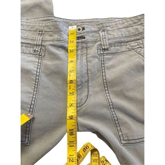 Anthropologie The Wanderer Womens Gray Light Washed Cargo Pants Size 30 - Picture 7 of 16